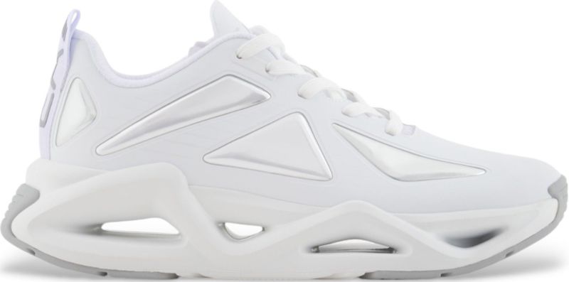 EA7unisex. X8X220_XK436 Schoenen X8X220 wit (44), Plat, Veters, Casual, Sportief, Meerdere sporten