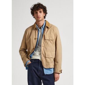 Pepe Jeans - PM402791 Baylor - Jas - Beige - Casual - Polyester - Lange Mouwen