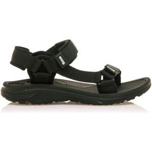 MTNGvoor mannen. 84660 Solana sandalen zwart (43), Stof, Plat, Klittenband, Casual