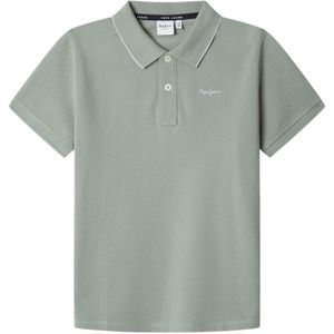 Pepe Jeansvoor jongens. PB540990 Henry oranje polo (12años= 152cm), Casual, Katoen, Korte mouwen, Duurzaam, kinderkleding