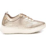 Carmela - 16236905-ORO - Damesschoenen - Goudkleurig - Leer - Vetersluiting