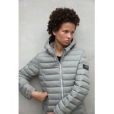 ECOALFvoor vrouwen. MCWGAJKATLAN0987S25-223 Jas Atlantic wit (XS), Casual, Polyamide, Duurzaam