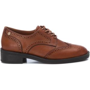 Carmelavoor vrouwen. 16196401-MARRON Leren mucassins 161964 bruin (37), Leer, Plat, 1 tot 3 cm, Geen, Casual, Feest, Klassiek