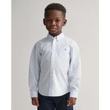 GANT - Overhemd - Blauw - Katoen - Regular Fit - Lange Mouwen