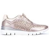 Pikolinos - Cantabria - Leren Sportschoenen - Zilver