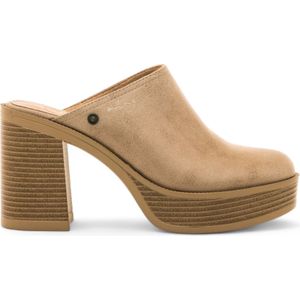 Mustangvoor vrouwen. 53327 Bruine New 67 schoenen (39), Stof, 3 tot 5 cm, Geen, Casual, Feest, Klassiek