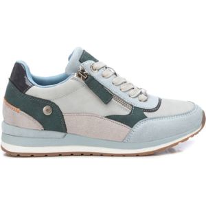 Refreshvoor vrouwen. 17150304-JEANS Trainers 171503 denim (40), Blauw, Plat, Veters, Ritssluiting, Casual