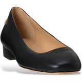 Lauren Ralph Lauren - Emellie - Leren Ballerina's - Zwart - Casual
