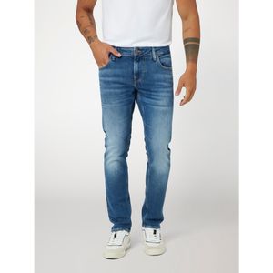 Guessvoor mannen. M2YAN1D4Q42 Jeans Miami blauw (32), Casual, Katoen, Denim