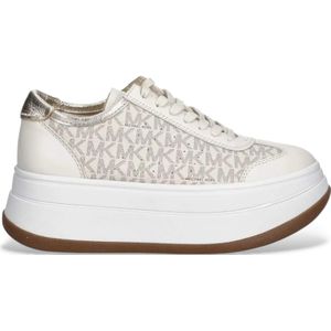 Michael Korsvoor vrouwen. 43T5HYFS2L Sportschoenen Hayes beige (36), 5 tot 8 cm, Veters, Casual