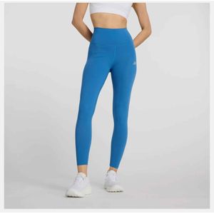 New Balancevoor vrouwen. WP41112 Legging met hoge taille NB Harmony 25 zwart (L), Casual, Sportief, Gerecycled polyester, Duurzaam