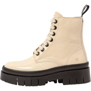 Artvoor vrouwen. 1195313ZZ003_020 Leren enkellaars 1953 Amberes beige (41), Leer, 3 tot 5 cm, Veters, Casual