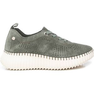Carmela - Sportschoenen - Beige - Leer - Casual