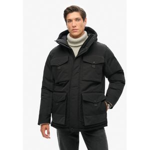 Superdry - M5011992A - Tactische Parka - Zwart - Gerecycled Polyester - Duurzaam