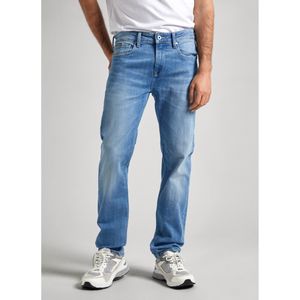 Pepe Jeansvoor mannen. PM207388MI5 Blauwe Slanke Jeans (34/32), Casual, Katoen, Denim