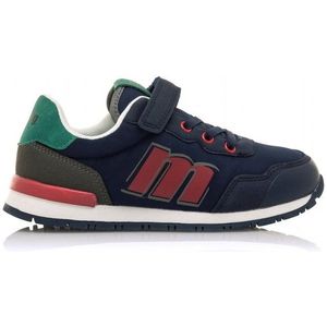 MTNGunisex voor kinderen. 48800V Trainers Menta blauw (33), Stof, Plat, Klittenband, Casual, Marineblauw, kinderkleding