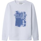 Pepe Jeansvoor jongens. PB581670 Trui Jude blauw (12Años= 152cm), Casual, Katoen, Duurzaam, kinderkleding