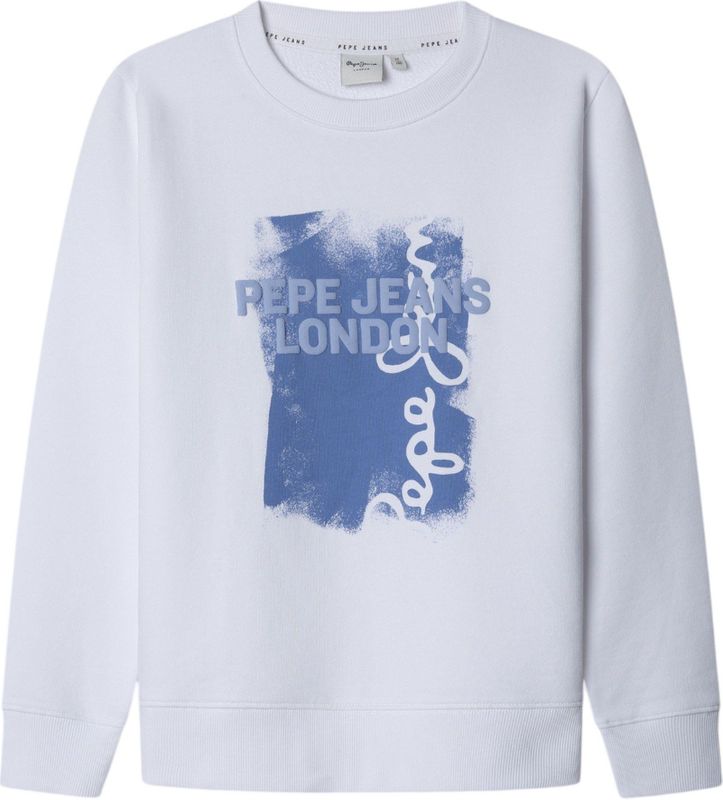 Pepe Jeansvoor jongens. PB581670 Trui Jude blauw (12Años= 152cm), Casual, Katoen, Duurzaam, kinderkleding