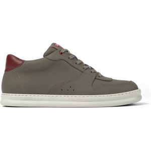 Campervoor mannen. K300346-003 Lederen sneakers Runner Vier groen (42), Leer, Plat, Veters, Casual