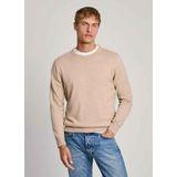 Pepe Jeansvoor mannen. PM702469 Nieuwe Andre beige trui (L), Casual, Katoen