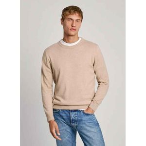 Pepe Jeansvoor mannen. PM702469 Nieuwe Andre beige trui (L), Casual, Katoen