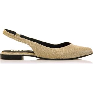 MTNGvoor vrouwen. 54571 Loana schoenen goud (36), Goudkleurig, Stof, 1 tot 3 cm, Geen, Casual, Feest