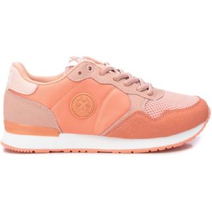 Xtivoor vrouwen. 14102506-CORAL Trainers 141025 Oranje (39), Stof, Plat, Veters, Casual