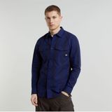 G-Star RAW marine slim overhemd, meerdere kleuren (Dk Black Shadow Stripe D24963-d744-g712), XS
