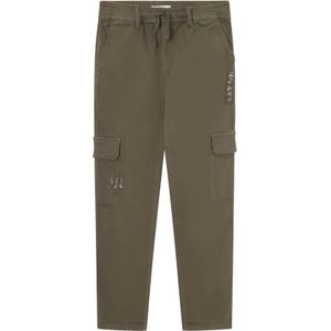 Pepe Jeansvoor jongens. PB210699 Tadeo groene broek (12Años= 152cm), Casual, Katoen, Duurzaam, kinderkleding