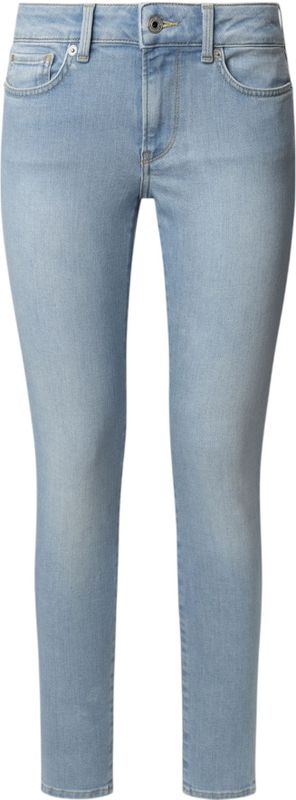 Pepe Jeans - Skinny Fit Jeans - Blauw - Katoen - Duurzaam