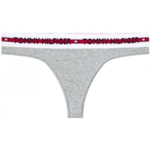 Tommy Hilfigervoor vrouwen. UW0UW02458 Elastische string met grijs opschrift (XL), Homewear, Katoen