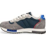 Blauer - QUEENS - Sneakers - Zwart - Geweven en Gewaxt Suède