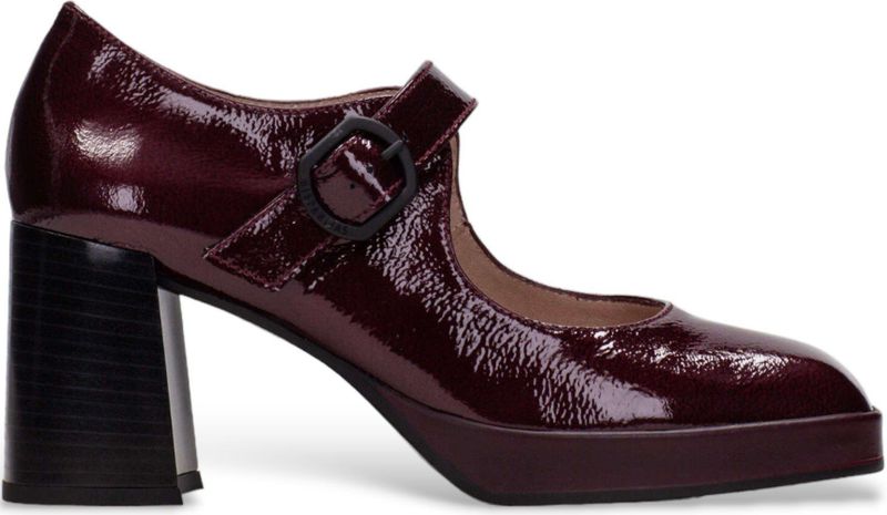 Hispanitas - HI232296 - Leren Schoenen - Bordeaux - Casual - Gesp