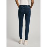 Pepe Jeansvoor vrouwen. PL204583CU2 Jeans skinny Lw blauw (25/32), Casual, Katoen, Denim, Duurzaam