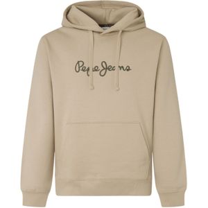 Pepe Jeansvoor mannen. PM582716 Sweater New Joe beige (L), Casual, Biologisch katoen, Duurzaam