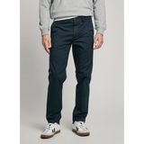 Pepe Jeans - PM211873 - Chino Broek - Marineblauw - Katoen Popeline