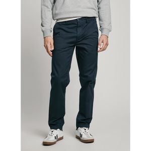 Pepe Jeans - PM211873 - Chino Broek - Marineblauw - Katoen Popeline