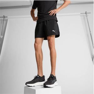 Pumavoor mannen. 52500401 Korte duurloop Favoriete Velocity 5 zwart (L), Sportief, Meerdere sporten, Polyester