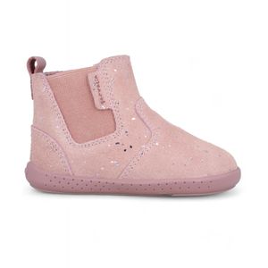 Garvalinvoor meisjes. 241303 Leren enkellaarsjes 241303 roze (26), Leer, Plat, Ritssluiting, Casual, kinderkleding