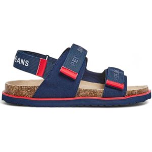 Pepe Jeansunisex voor kinderen. PBS90058 Sanadlias Berlijn zaterdag B marine (37), Klittenband, Casual, Marineblauw, kinderkleding