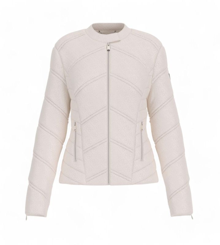 Tussenjas - Mélange - Gewatteerd - Licht Gevoerd - Slanke Pasvorm