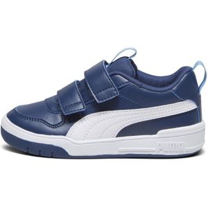 Pumaunisex voor kinderen. 38074018 Schoenen Multiflex SL blauw (35), Plat, Klittenband, Casual, Sportief, Meerdere sporten, kinderkleding