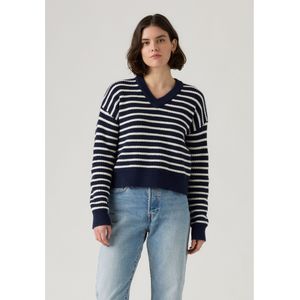 Levi'svoor vrouwen. 0037O-0004 Reese marine trui (S), Casual, Katoen, Marineblauw