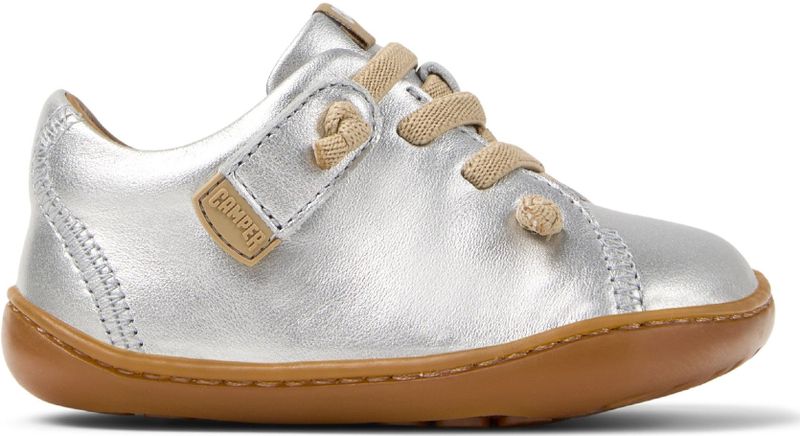 Peu - 80212-114 - Kinderschoenen - Grijs - Leer - Zelfsluitend