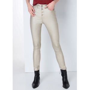 Lois Jeansvoor vrouwen. 201082427 Broek 137047 goud (33), Goudkleurig, Casual, Katoen