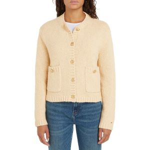 Tommy Hilfigervoor vrouwen. WW0WW44473 Jas Goudblauw (S), Casual, Katoen