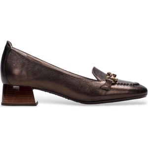 Hispanitas - HI233023 - Leren Loafers - Brons - 3 tot 5 cm Hakhoogte