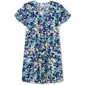 Pepe Jeans - Odelia - Korte Mouw Jurk - Levendige All-Over Print