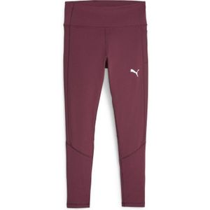 Pumavoor vrouwen. 67607422 Maroon Evostripe Legging (S), Sportief, Granaatappel, Meerdere sporten, Polyester