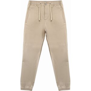 Bikkembergsvoor mannen. BMP0755 Cargo broek beige (48), Casual, Katoen